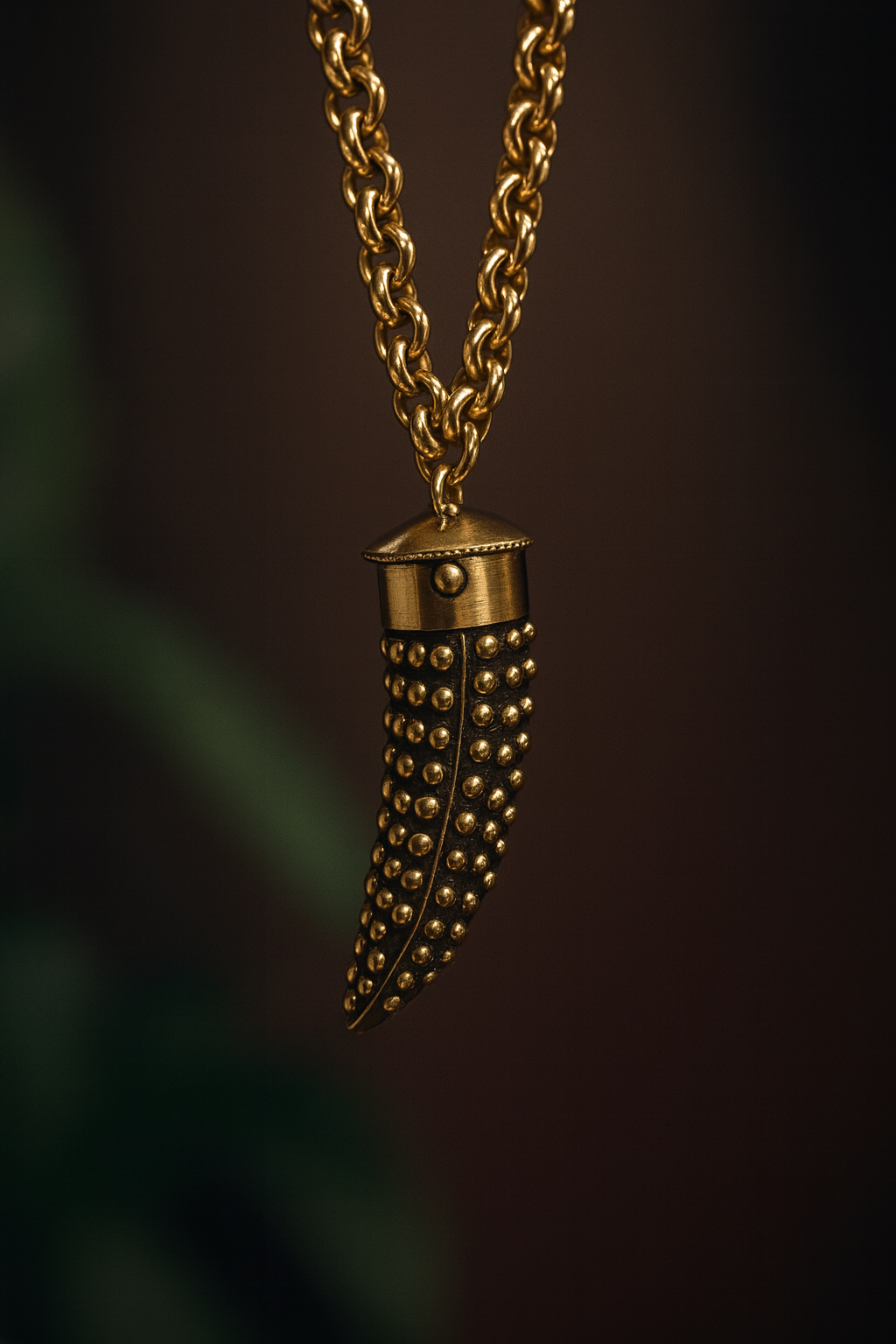 Collana Rock con catena grossa