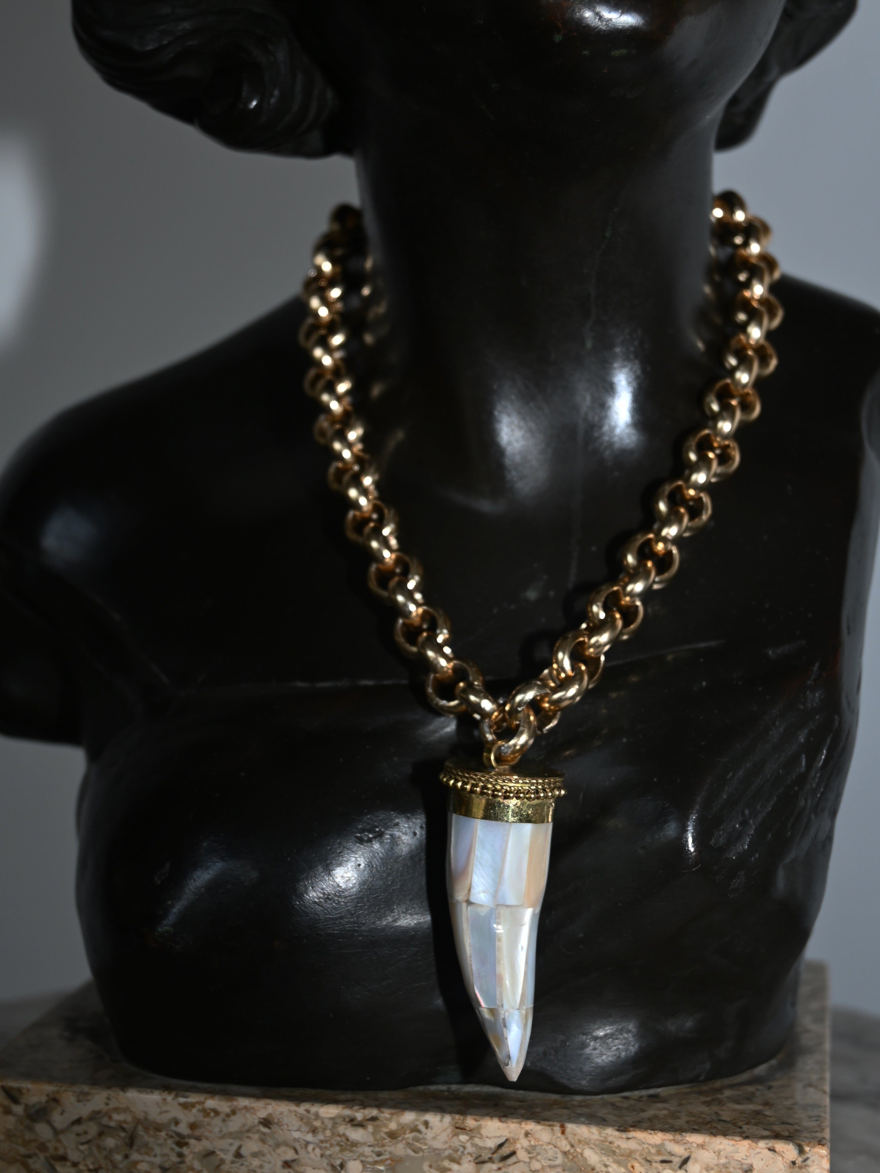 Collana Pearl Horn