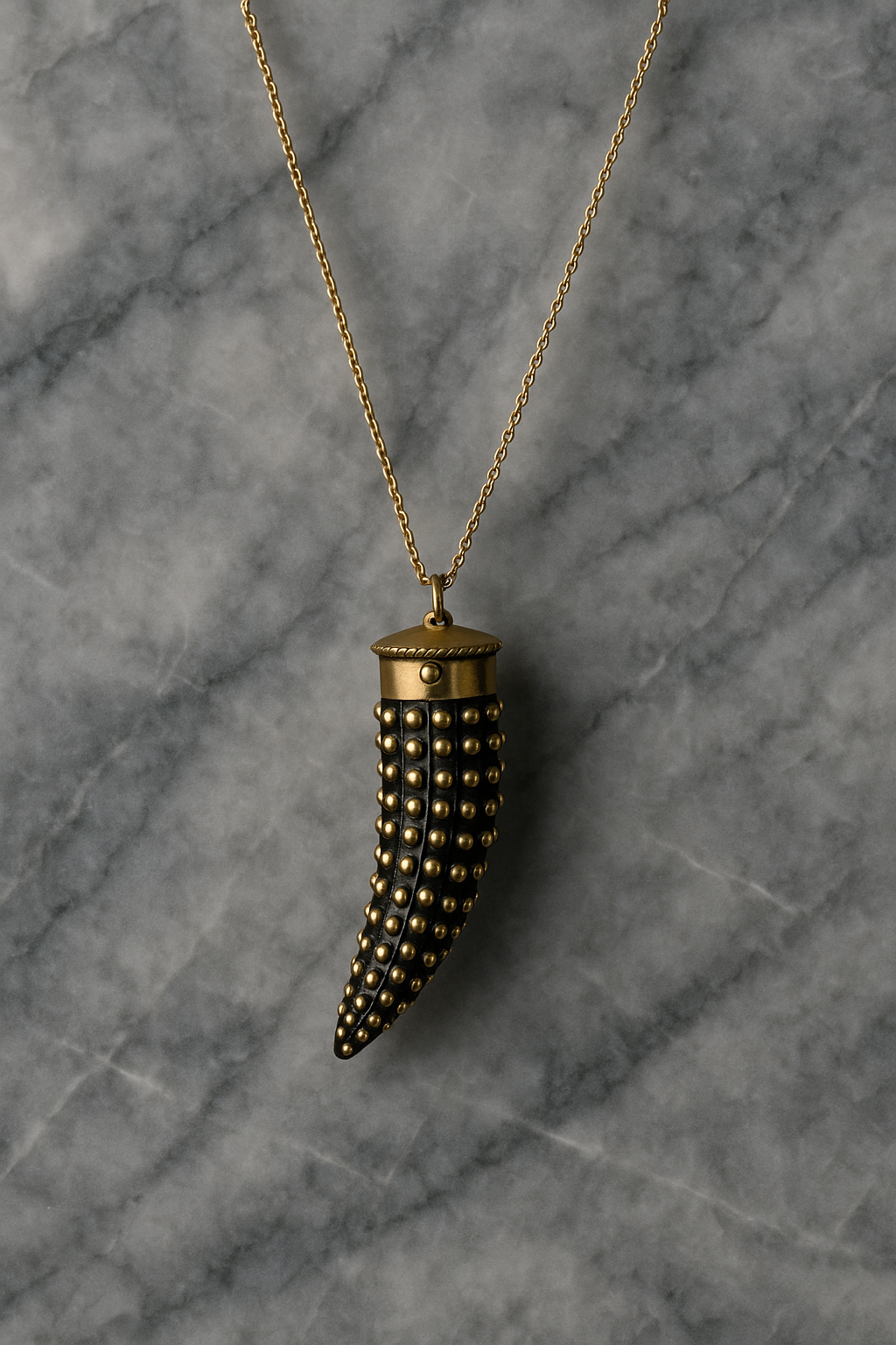 Collana Rock e catena in maglia fine