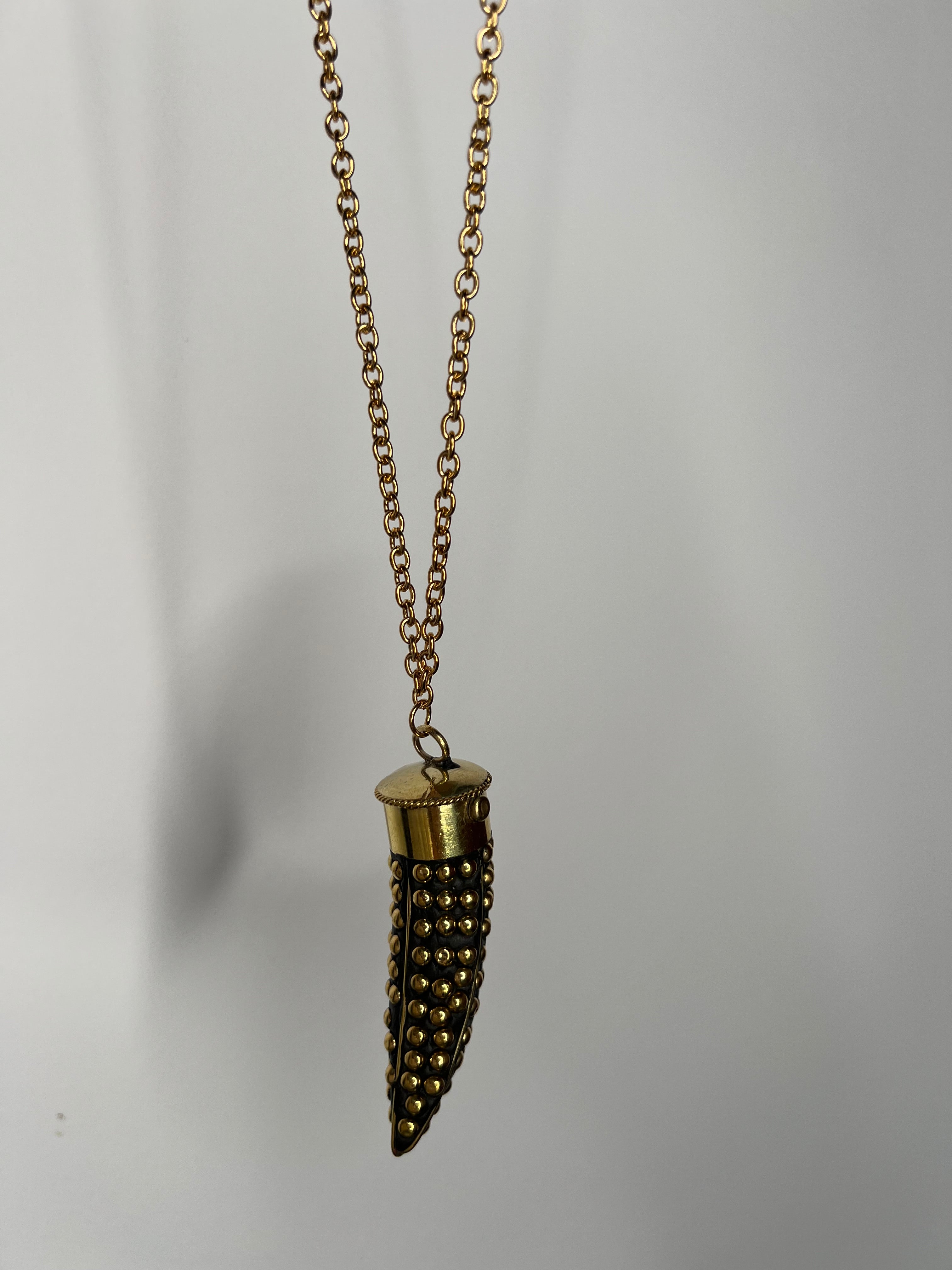 Collana Rock e catena in maglia fine