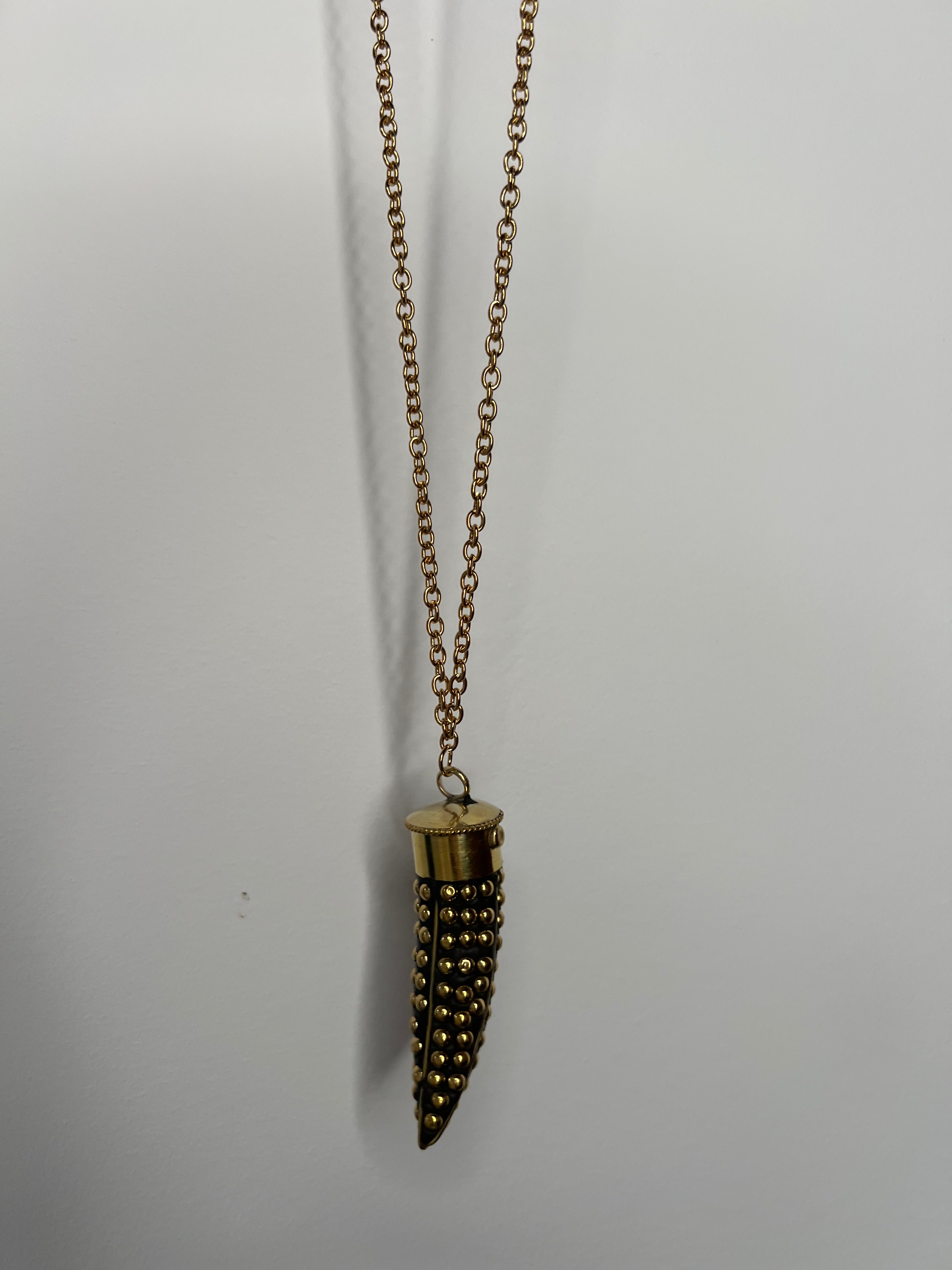 Collana Rock e catena in maglia fine